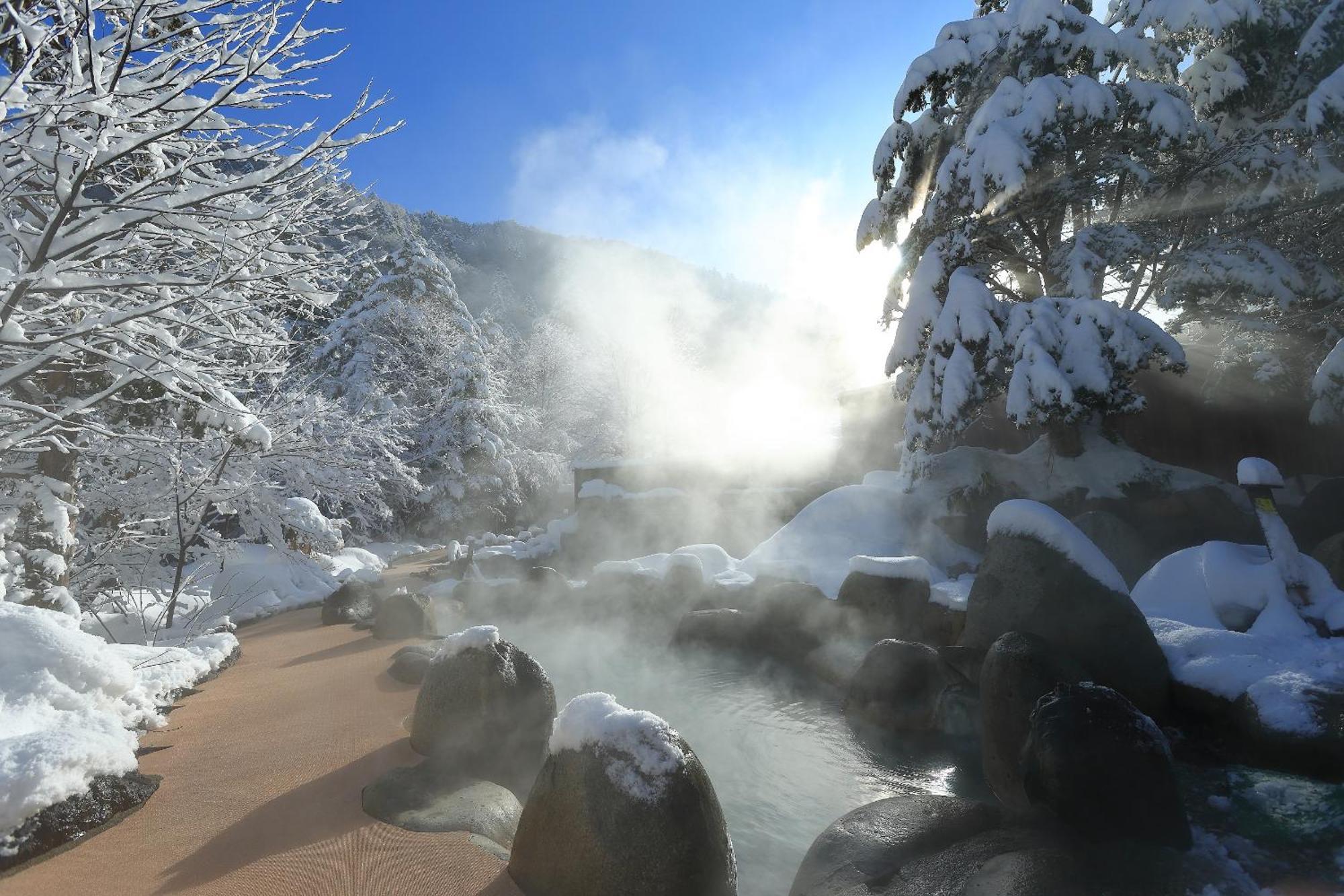 Hirayunomori Hotel Takayama  Eksteriør billede